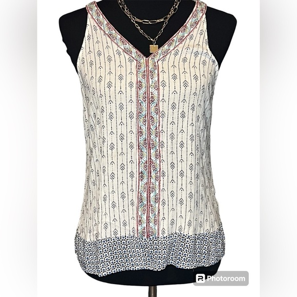 SKIES ARE BLUE TANK TOP - Picture 1 of 4